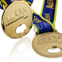 2016 boa conduta 5k ouro medalha garrafa opener medalha